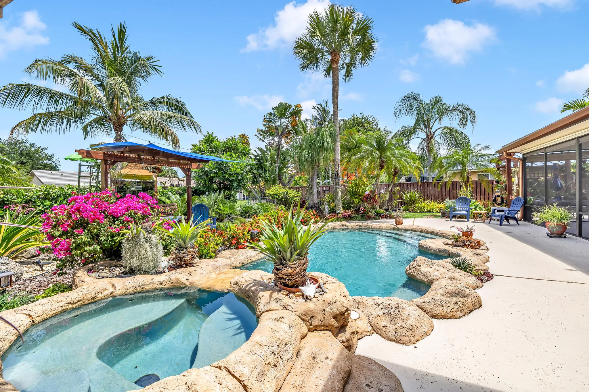 POOL AND SPA