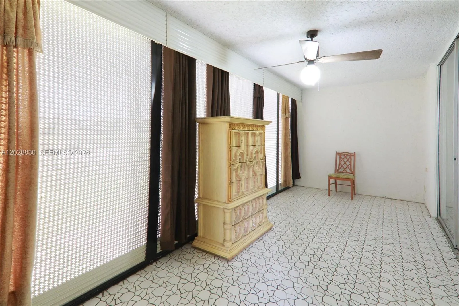 Enclosed and additional living area