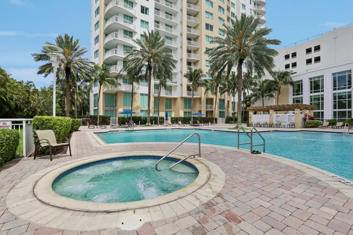 Heated pool and spa for year round use.