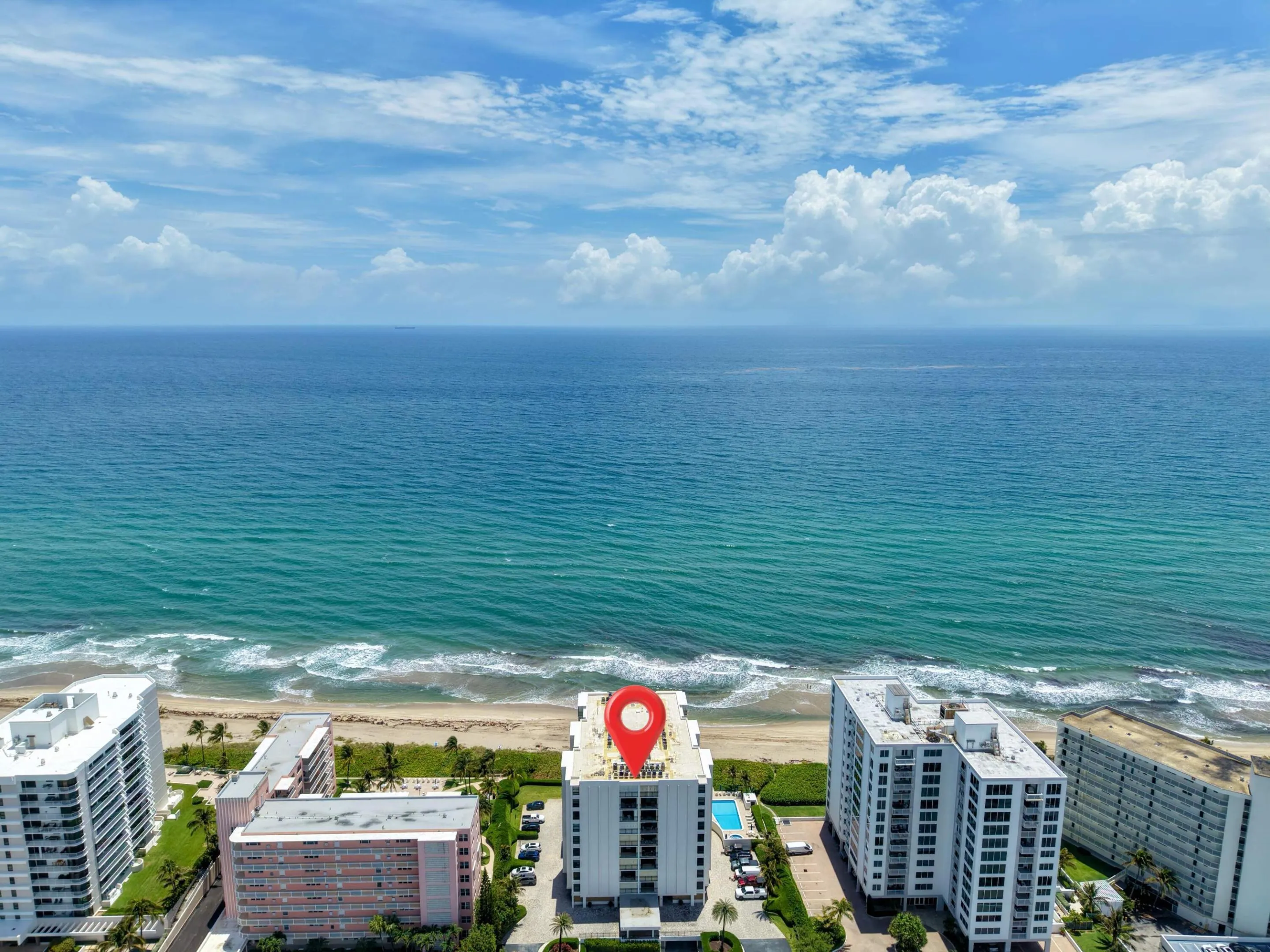 Panoramic to East - Ocean