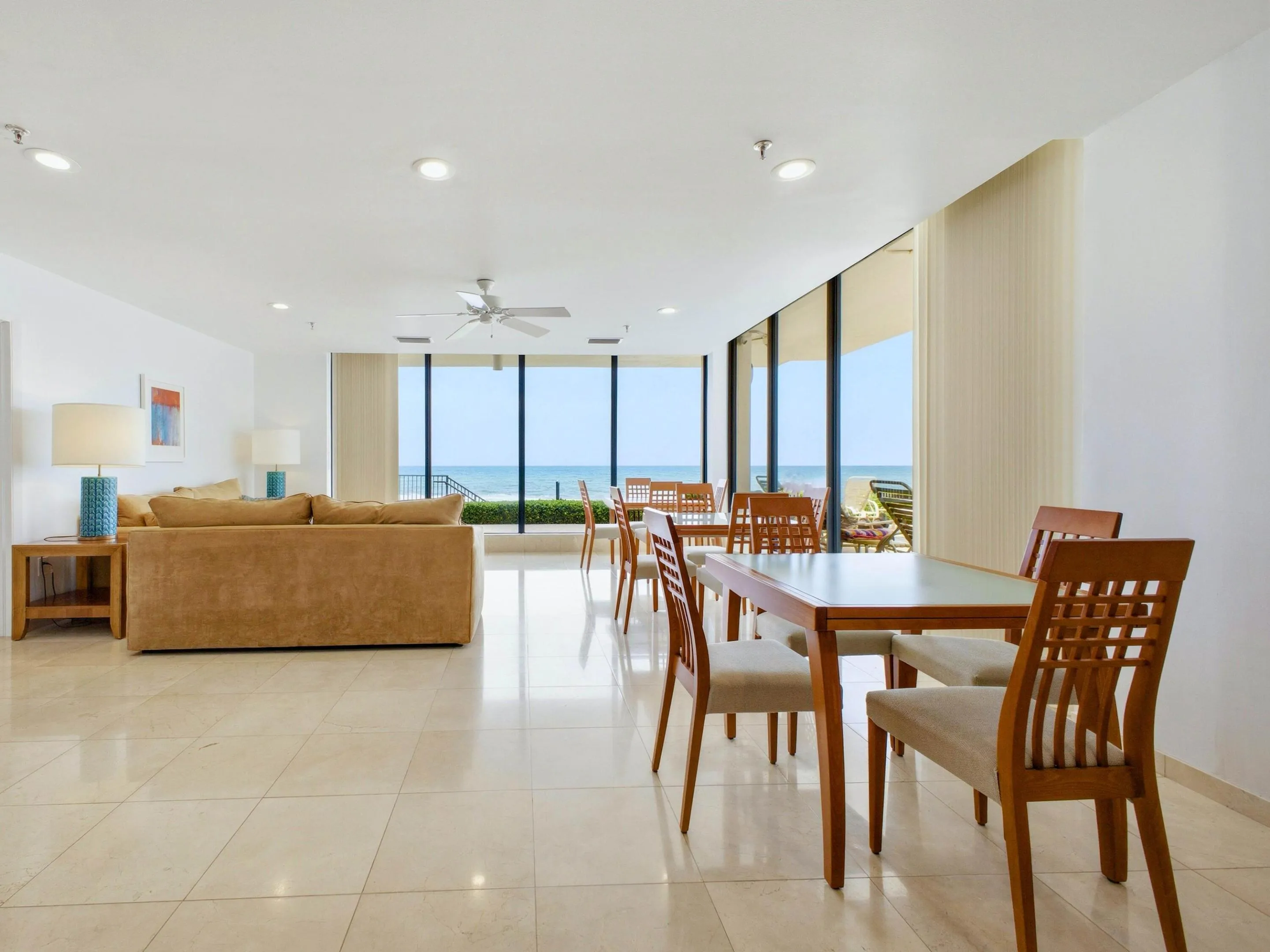 Community Room to Beach