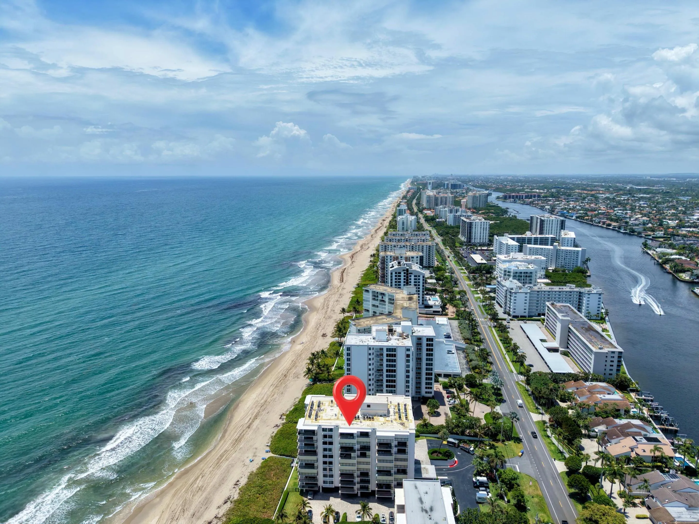 Panoramic to South