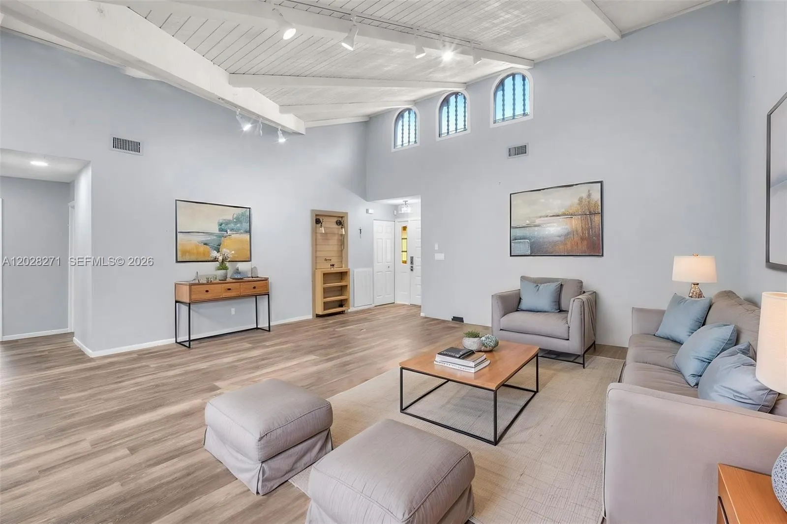 Staged Living Room
