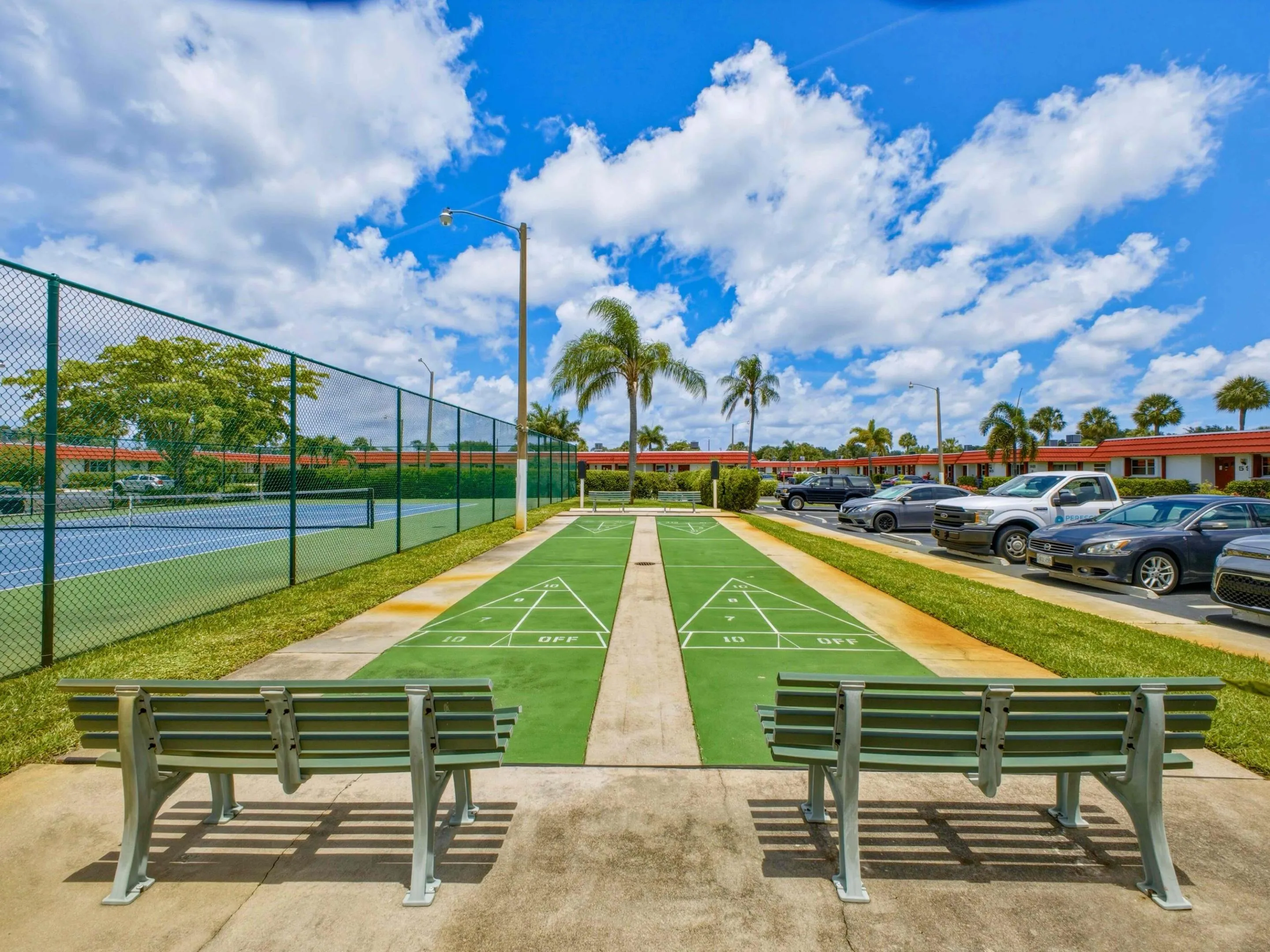 Clubhouse Shuffelboard Courts