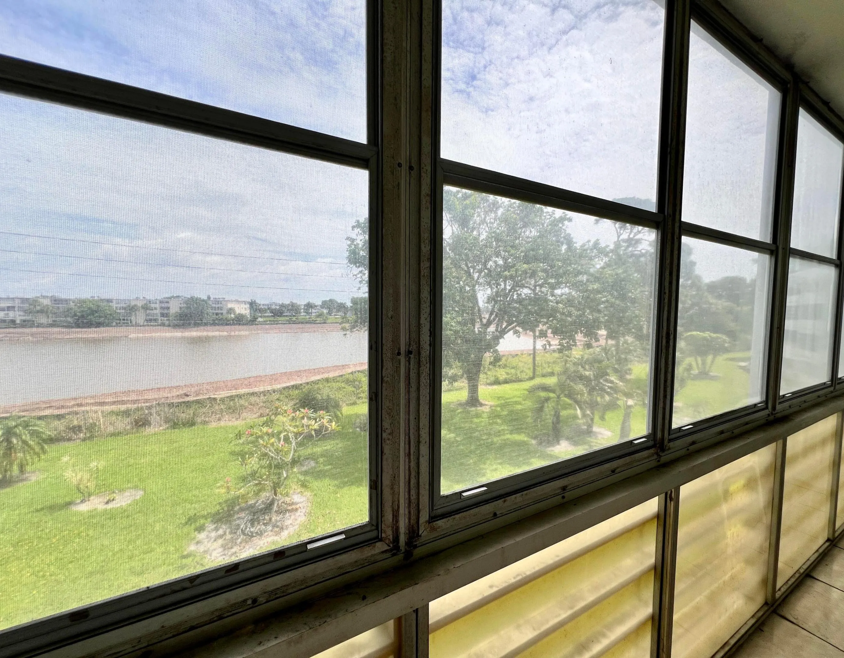 Large Lanai With Water View