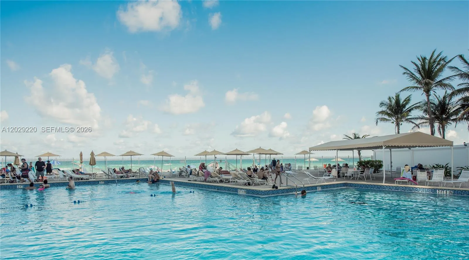 Large Heated Pool