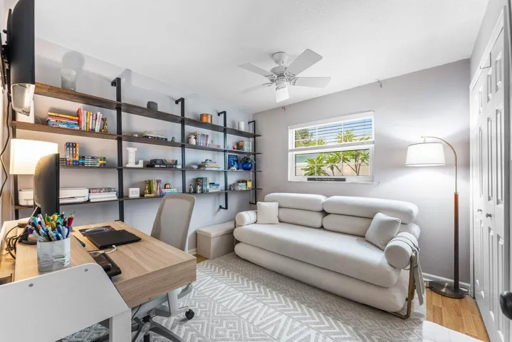 Second guest room as office