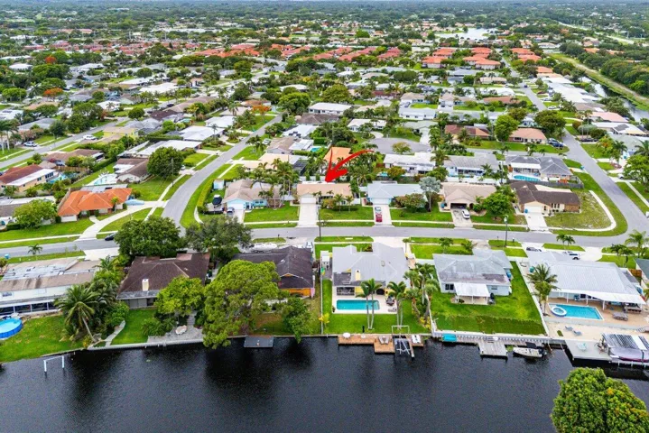Aerial with Lazy Lake
