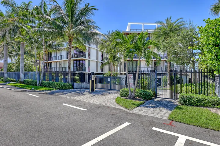 gated entrance