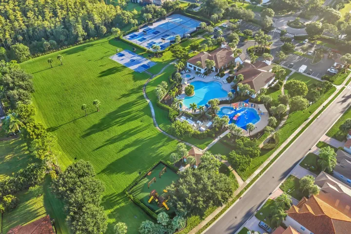 Community Pool Aerial