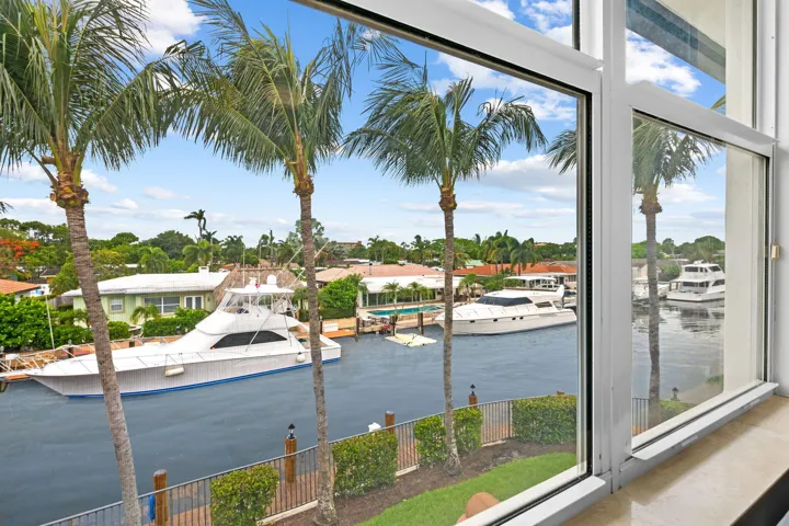 Stunning, waterfront views from each room in this home