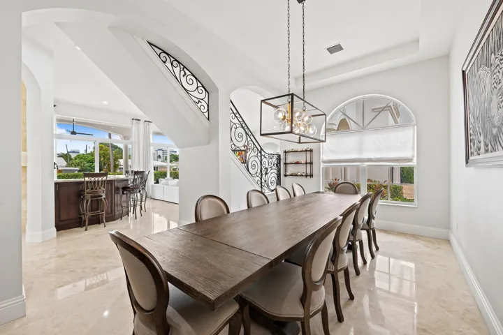 Formal dining room