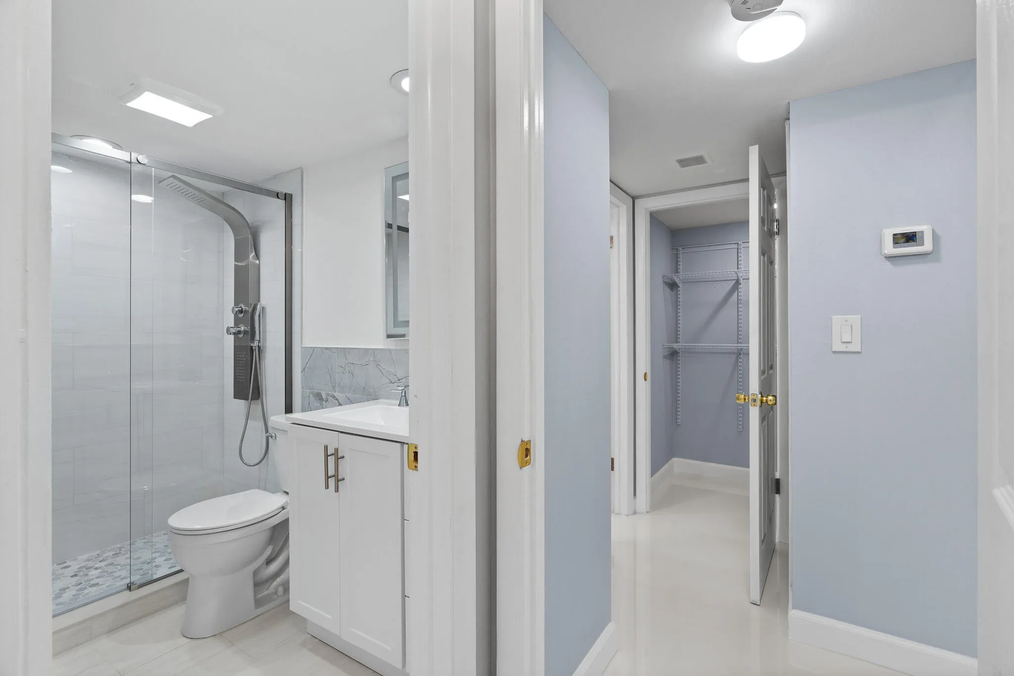 Primary Bath & Interior Storage Space