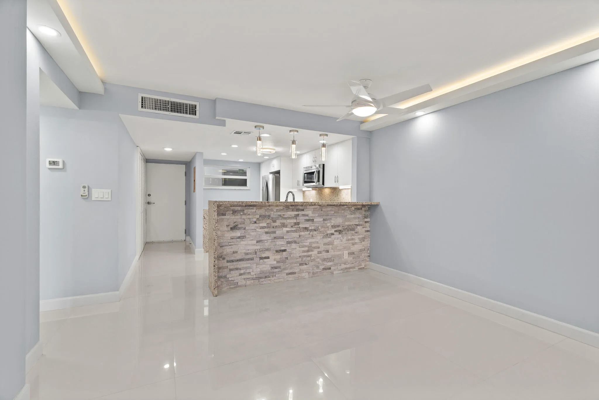 Living Room to Kitchen View