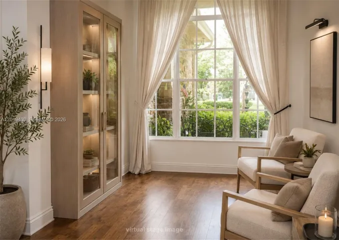 Virtually Staged. Furniture & Decor for Illustration Only