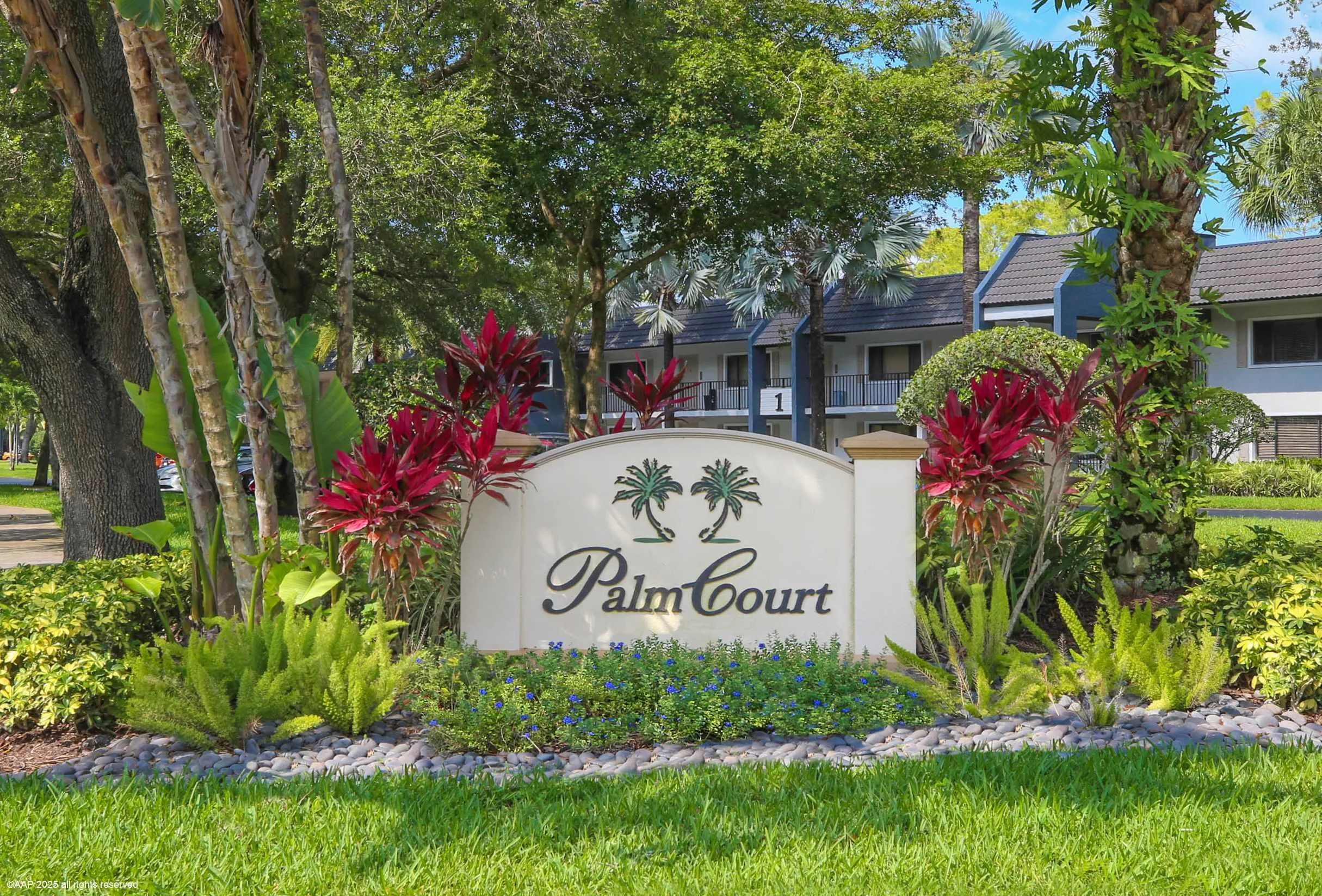 Palm Court Sign AAP 2025