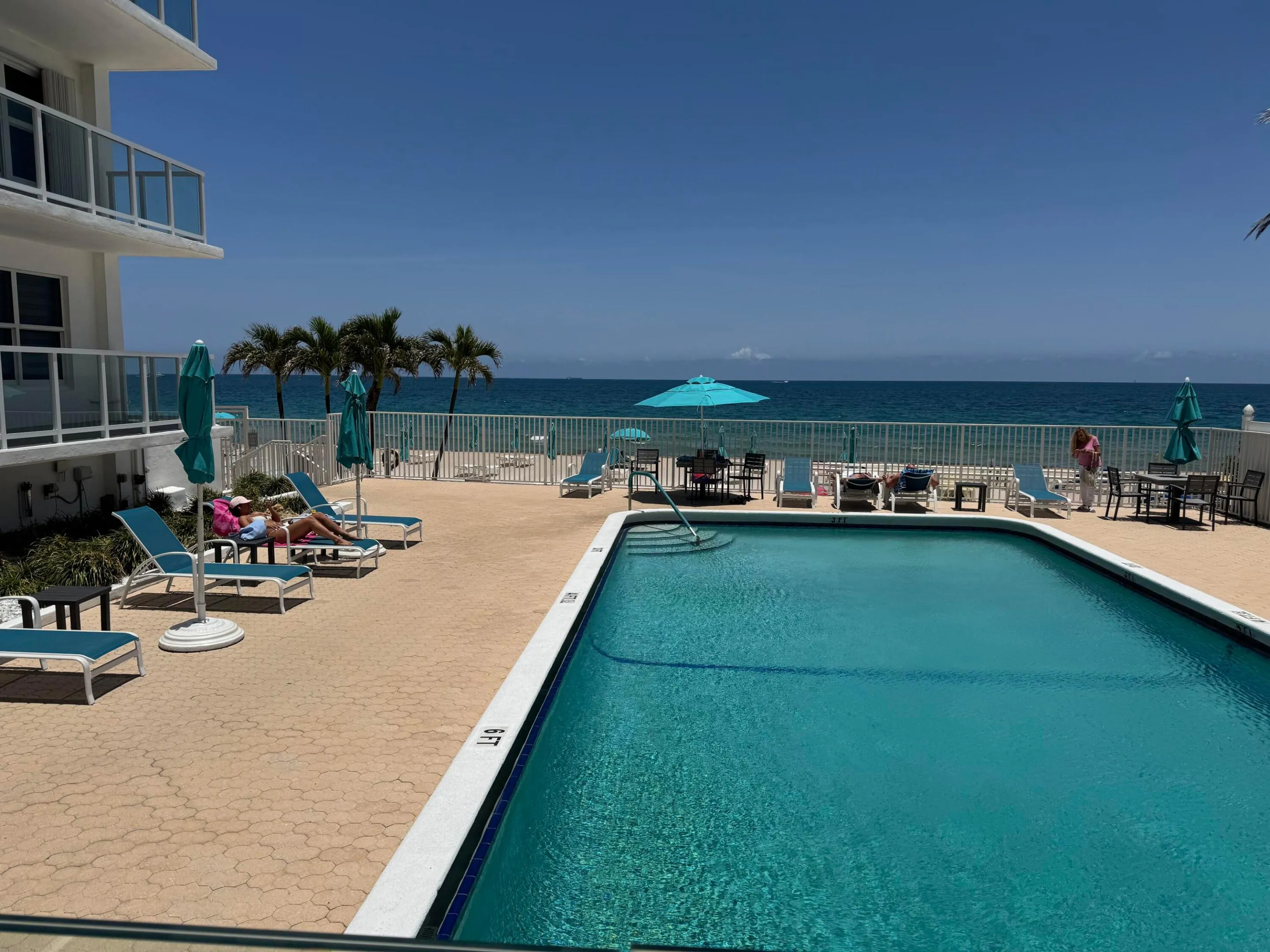 heated pool