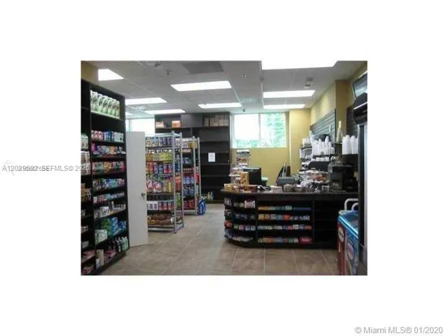 Mini Market Inside the building