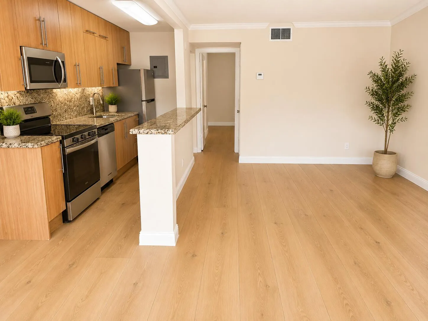 New wide plank flooring coming soon