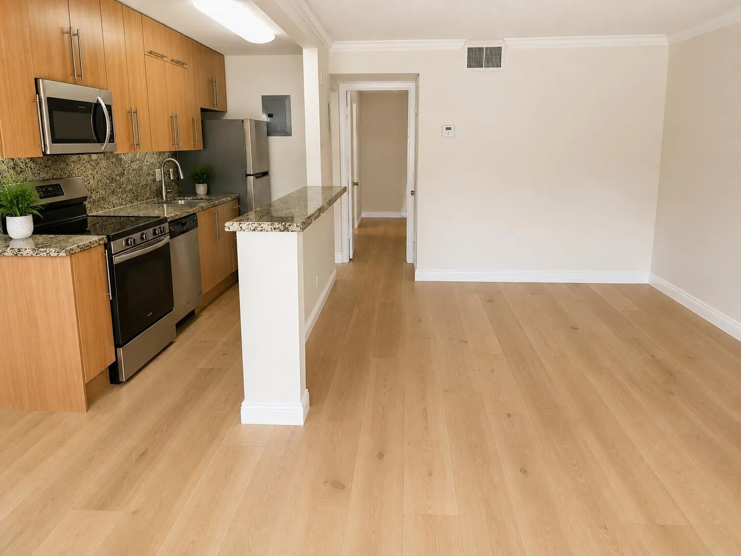 New wide plank flooring coming soon