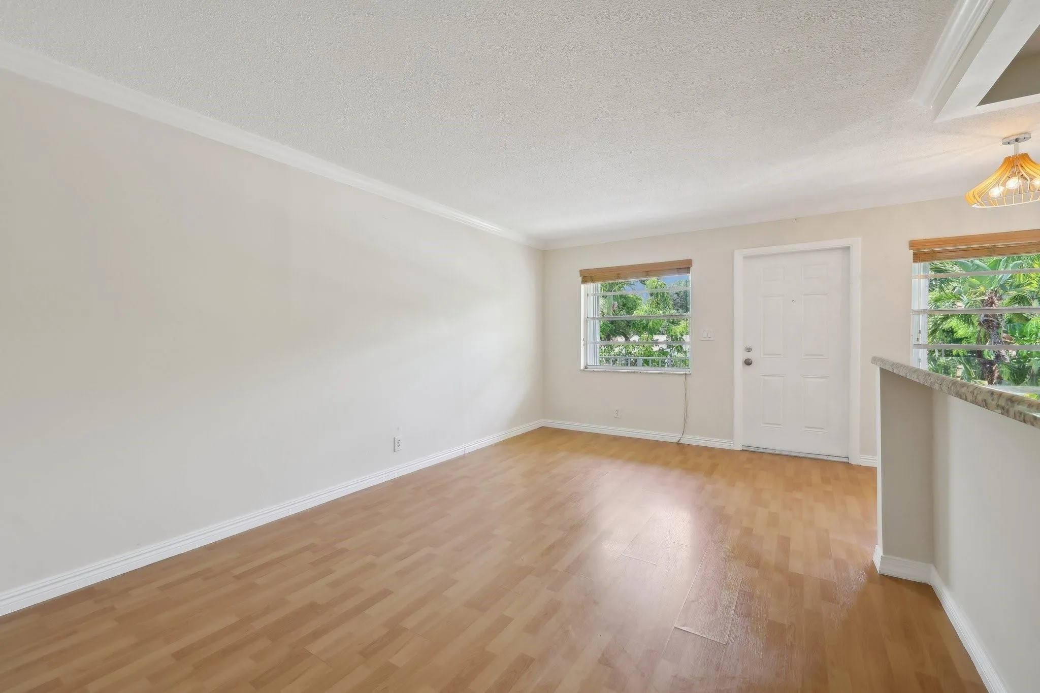 Open and spacious living with ample light
