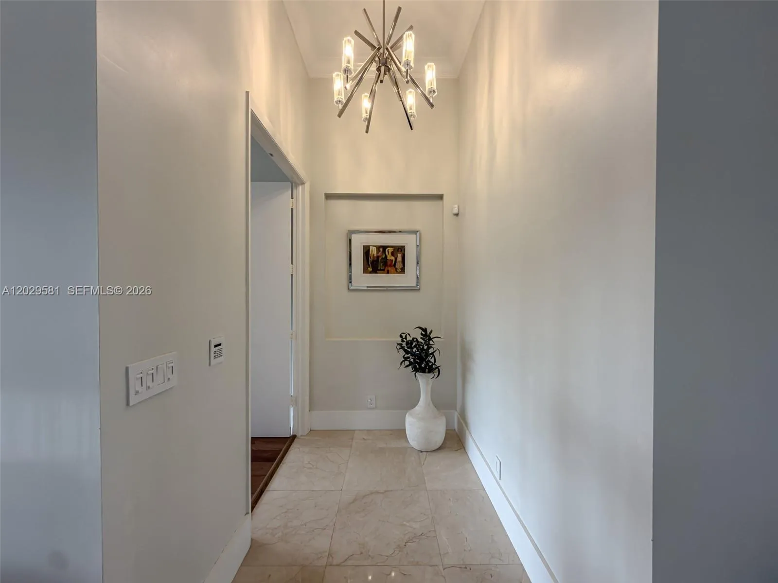 Hall to Master bedroom