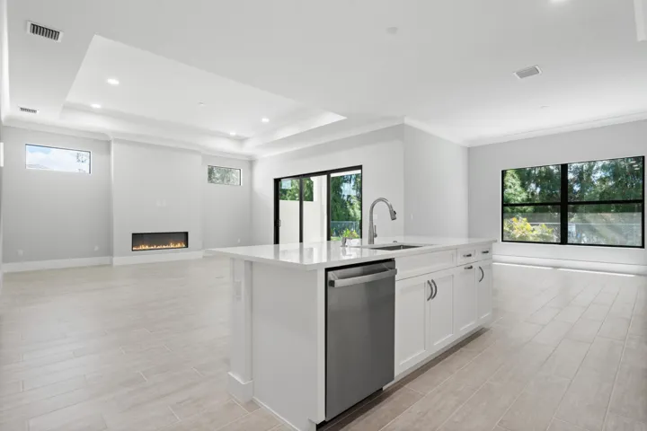 Kitchen to Great Room and Dining