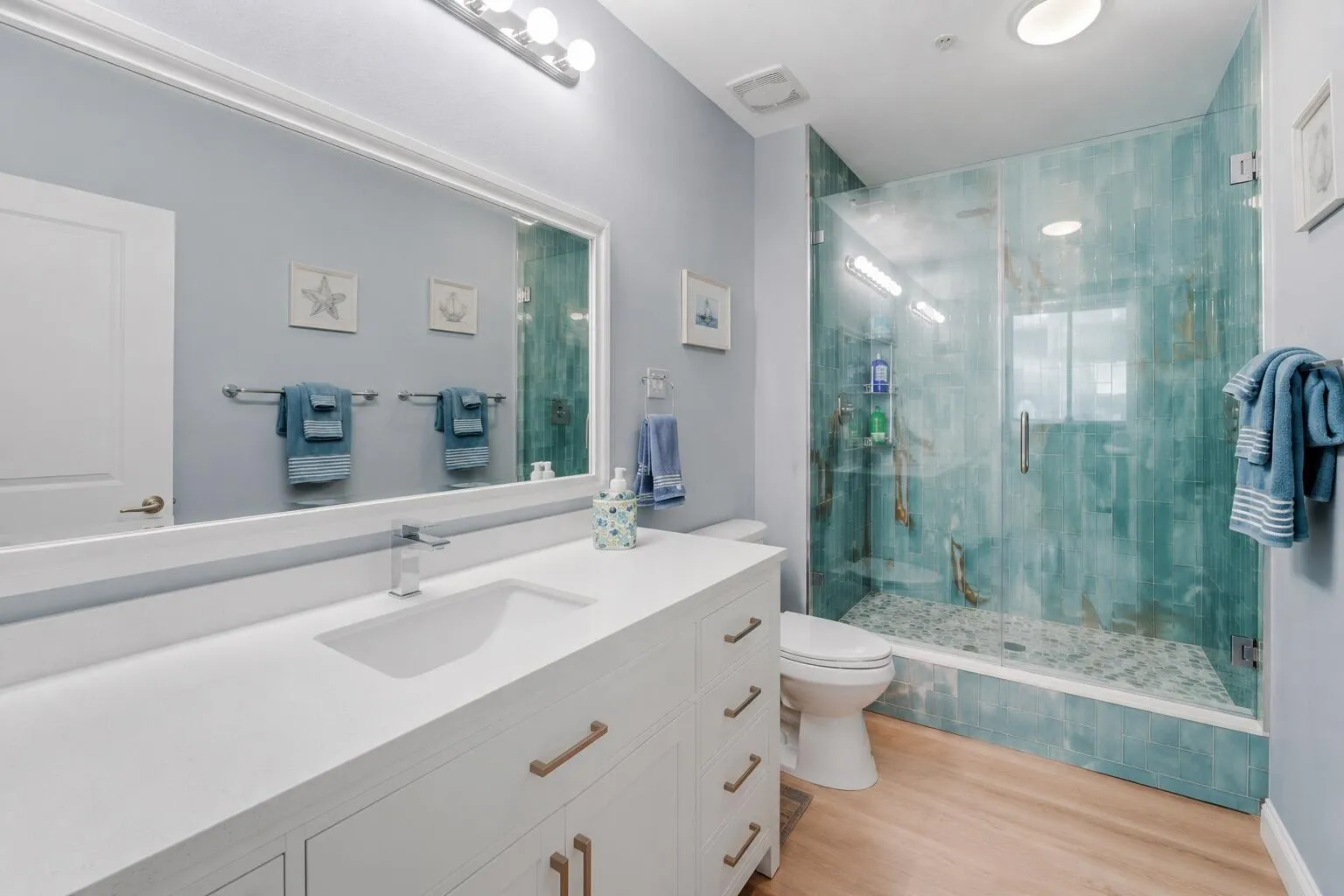 Updated primary bath