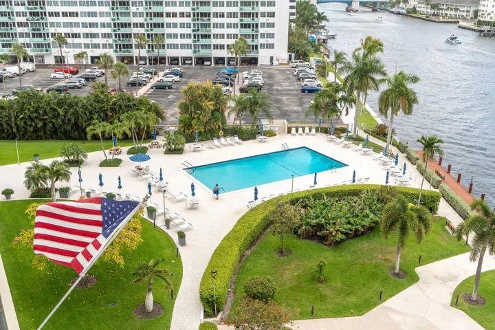 view from balcony
