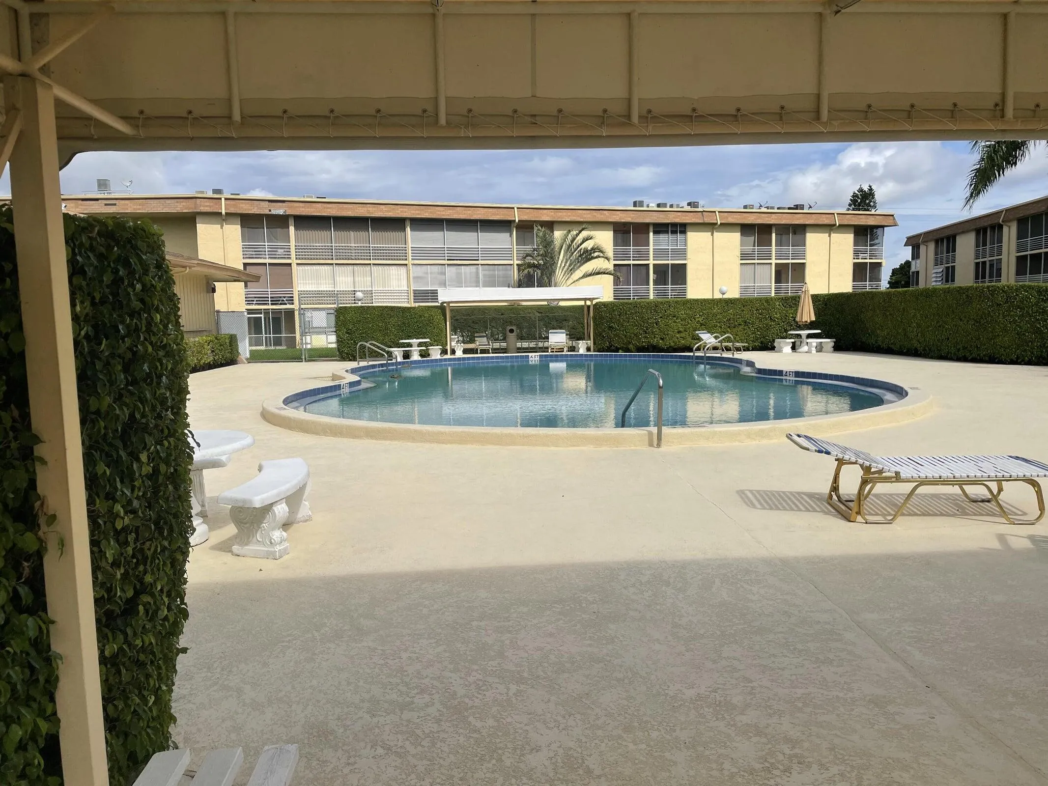 Pool deck