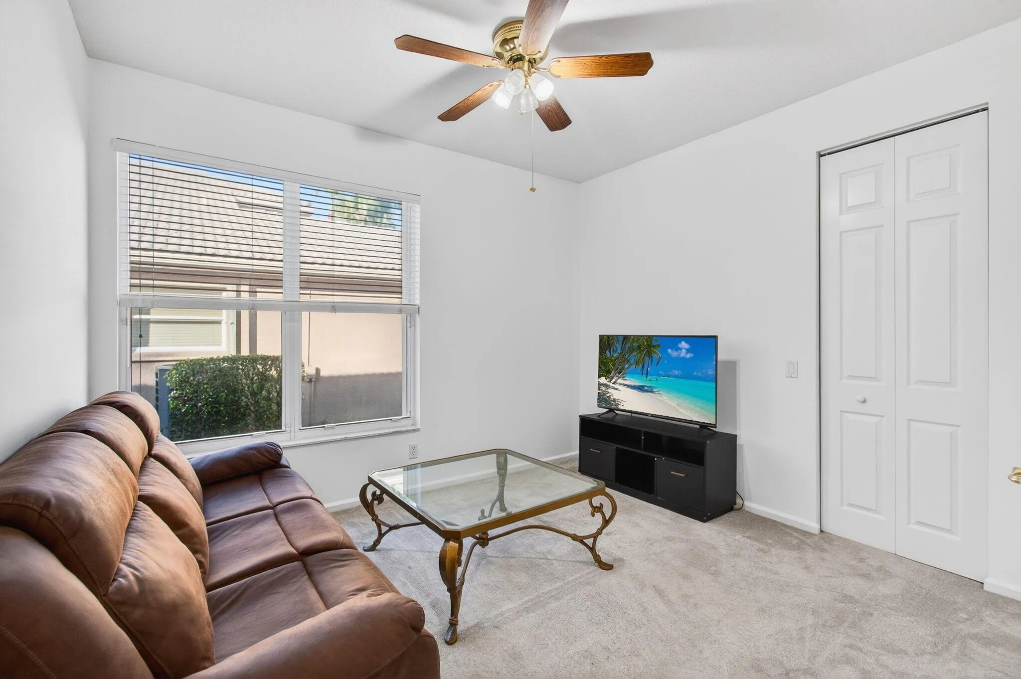 Bedroom #3 can serve as a den, office or second guest room
