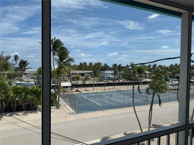 Balcony View of Docks and Canal