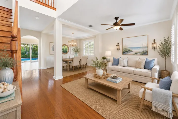 5536 SE Hammock front rooms