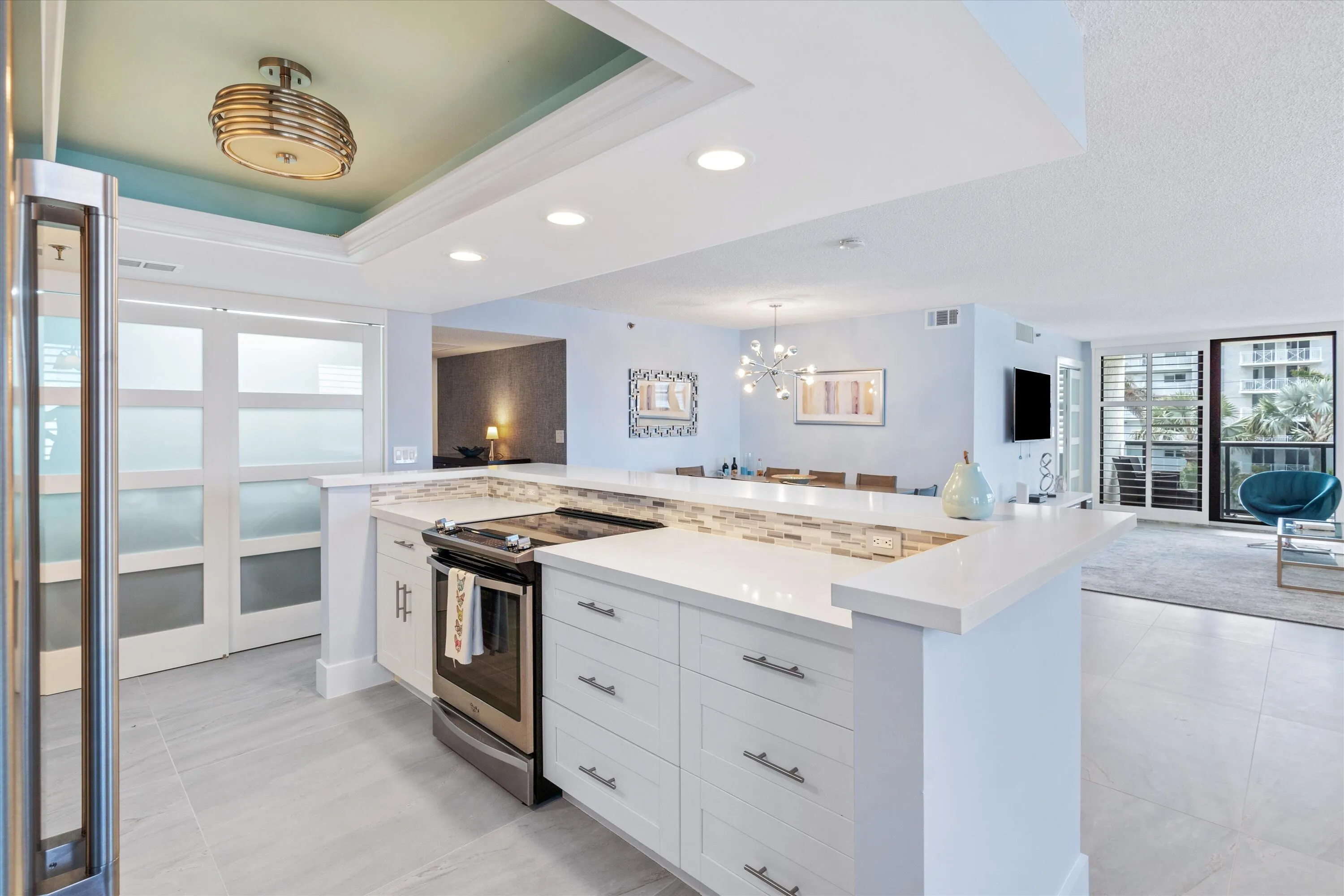 open kitchen
