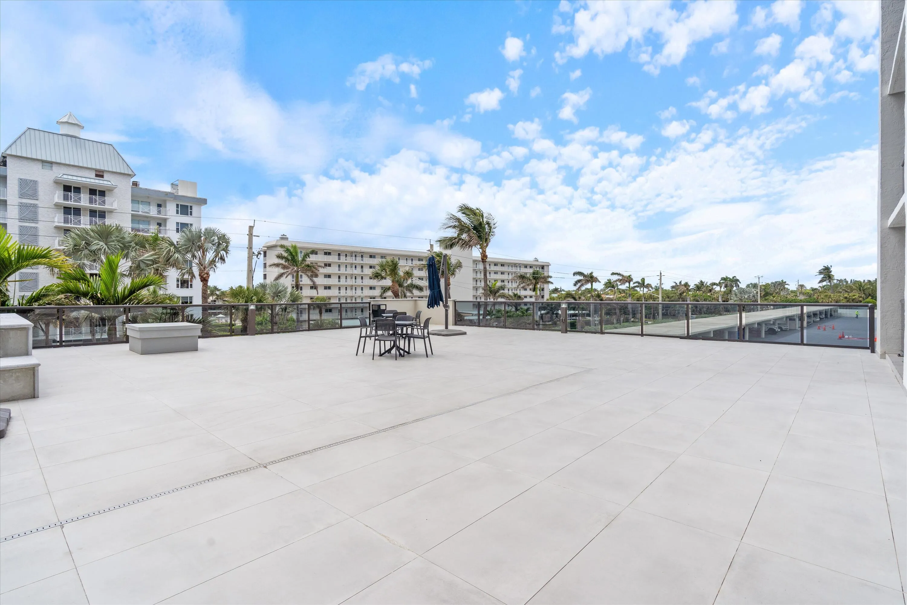 pool deck