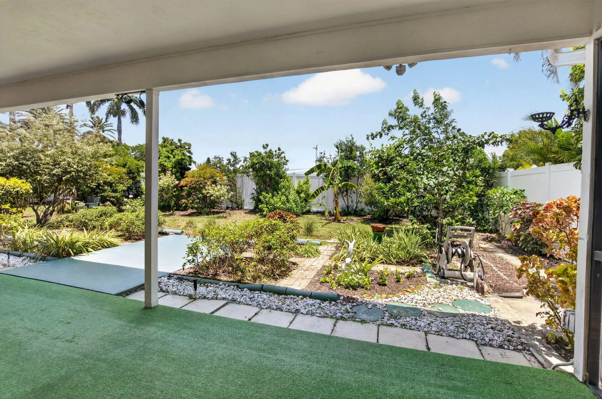 Patio over Garden