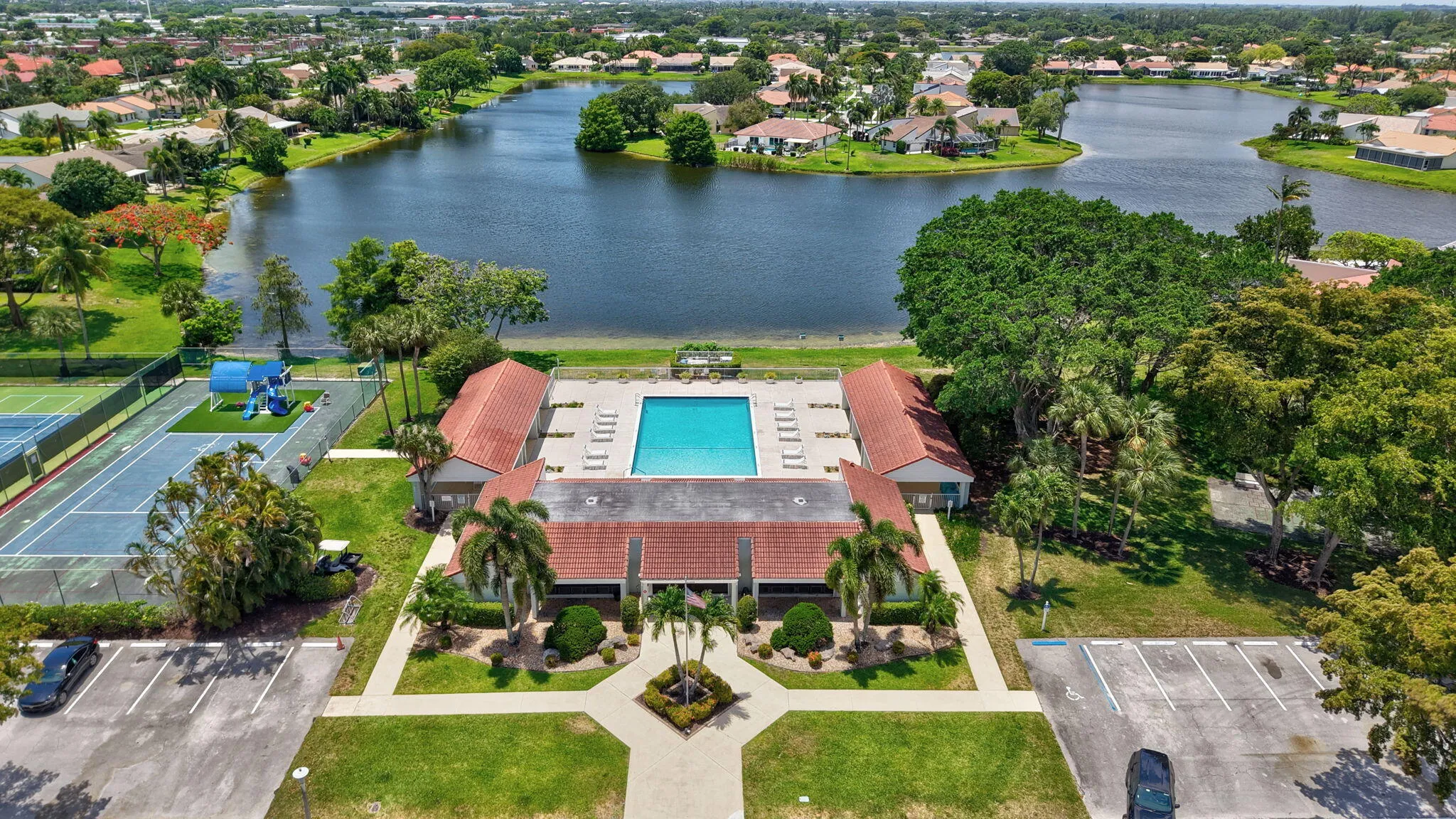 Aerial of Clubhouse