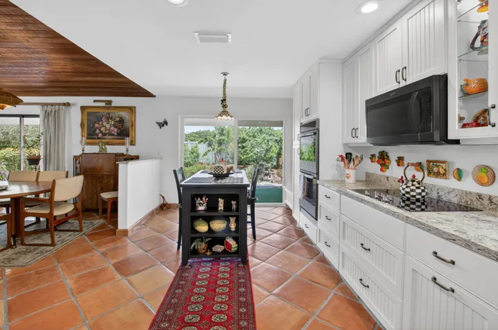 Galley Kitchen Dining Area