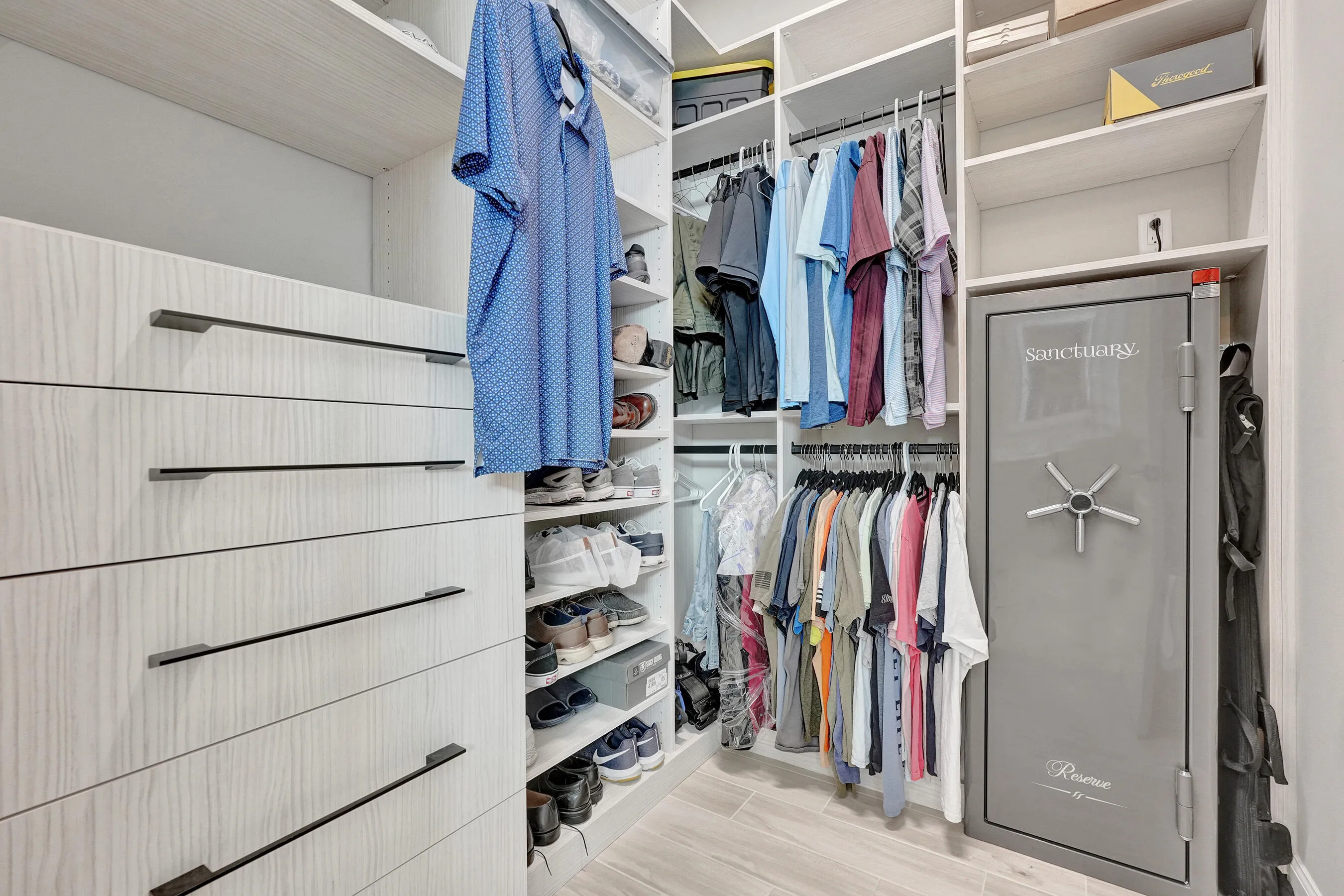 Custom Built In Closet