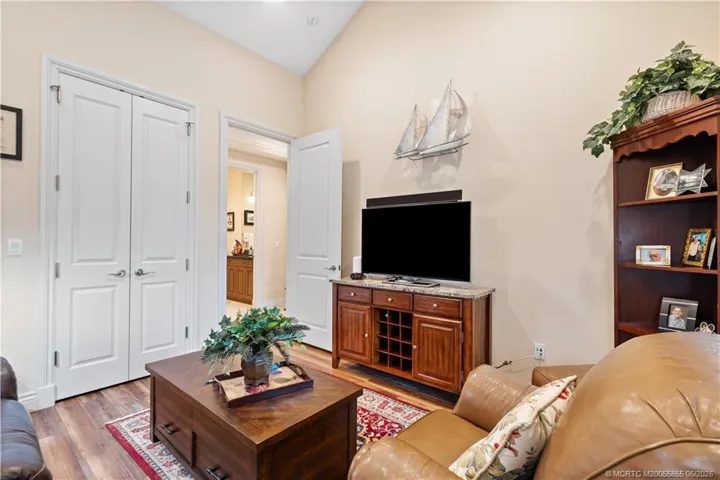 Large Closet with Built-In Computer Station