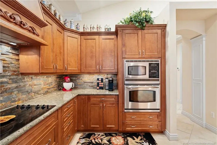 Built-in oven and microwave