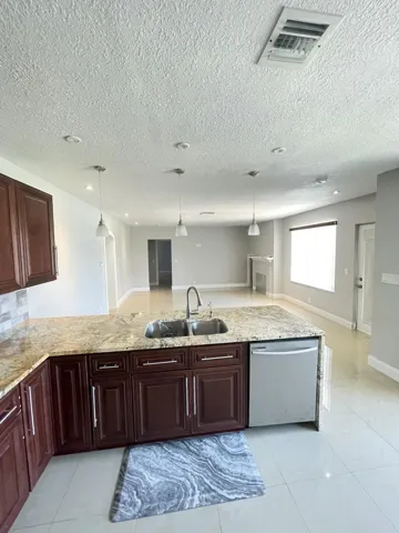 Kitchen and Living Room