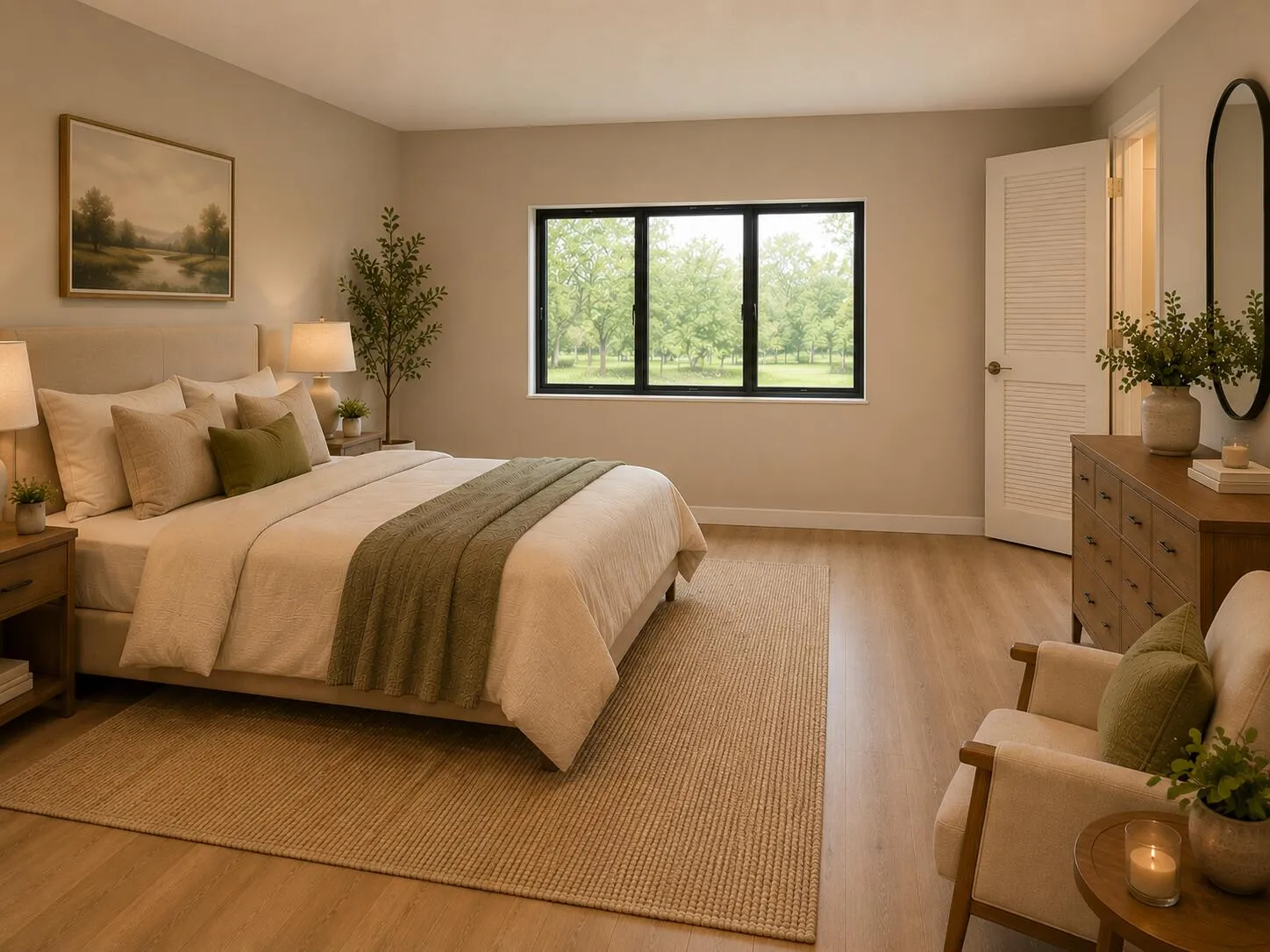 M. Bedroom