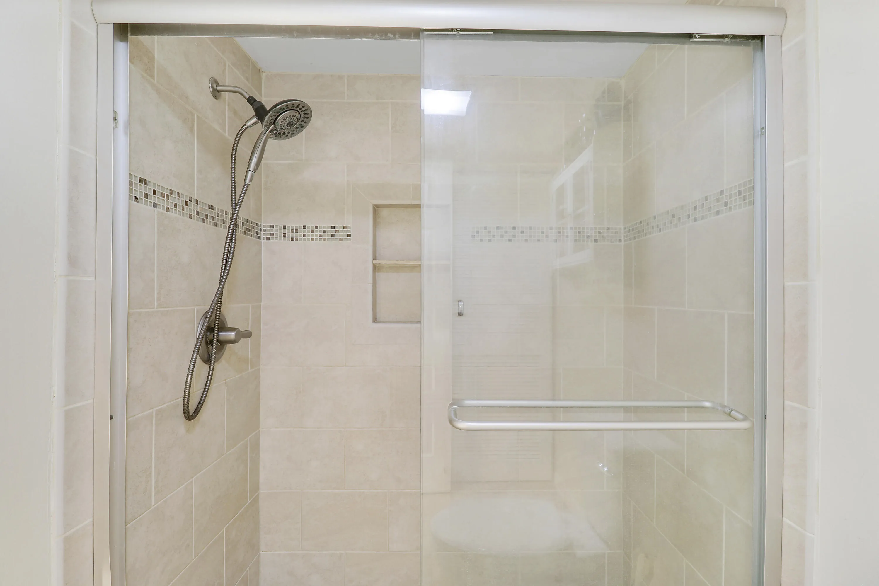 Master shower