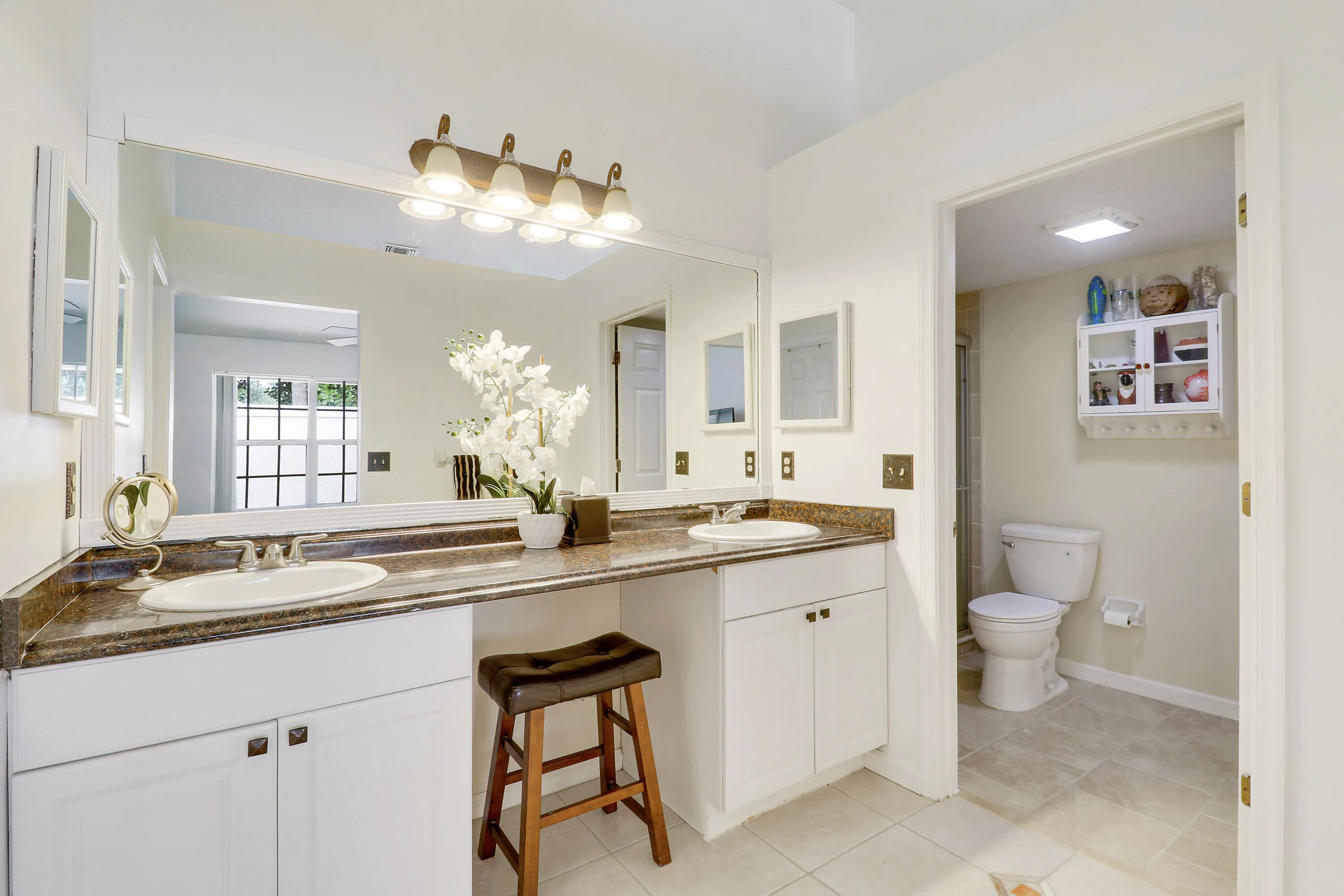 Master bathroom