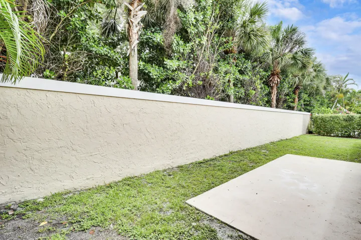 Back open patio