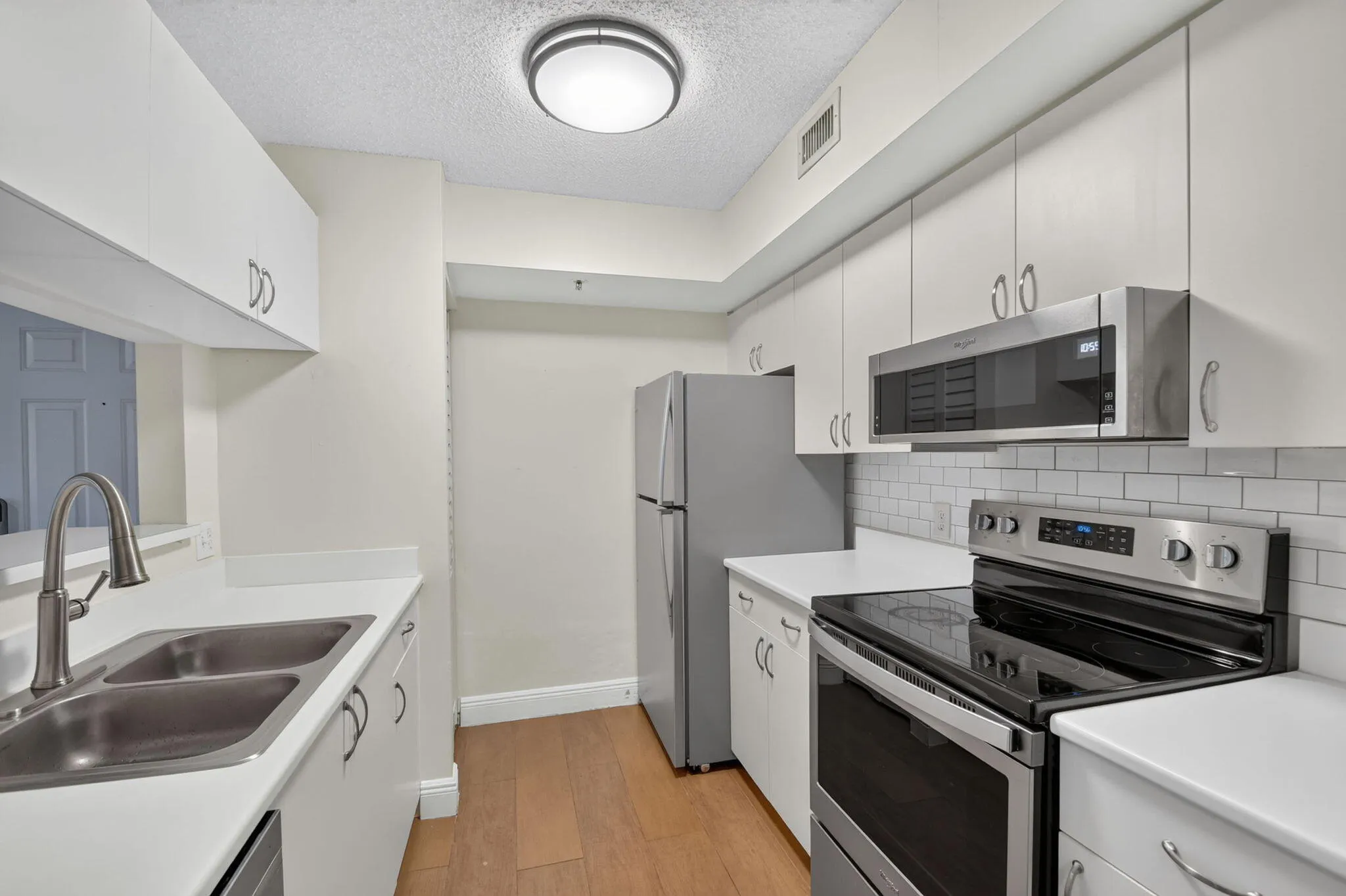 Kitchen with Stainless Steel Appliances