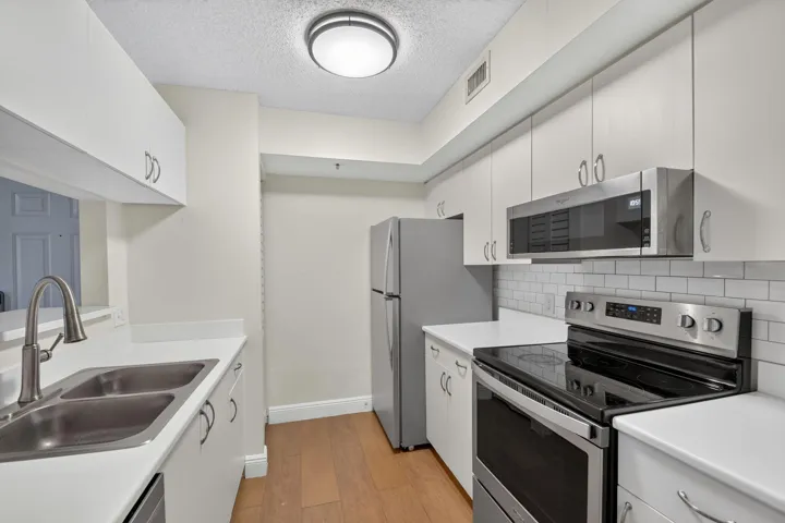 Kitchen with Stainless Steel Appliances