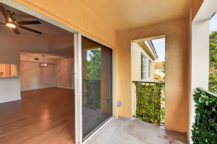 Balcony Access from Living Room