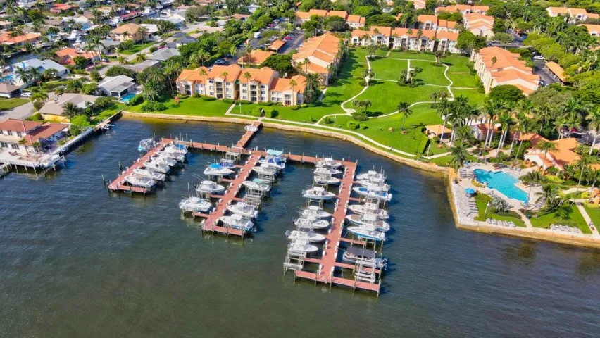 Aerial View of Community Amenities